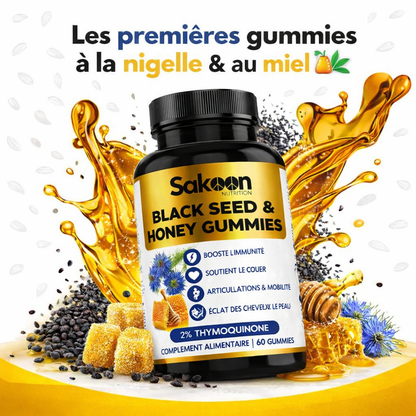 Gummies à l’Huile de Nigelle & au Miel 🍯🌿
